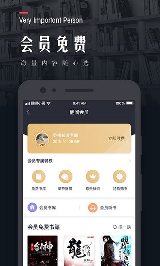 翻阅小说截图