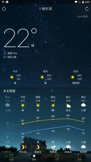 转云天气上海市天气查询截图