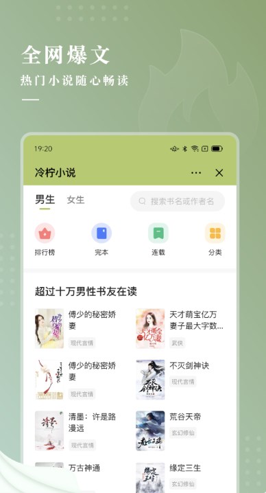 冷柠小说截图