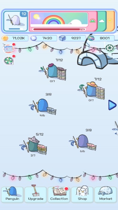 闲置企鹅钓鱼截图