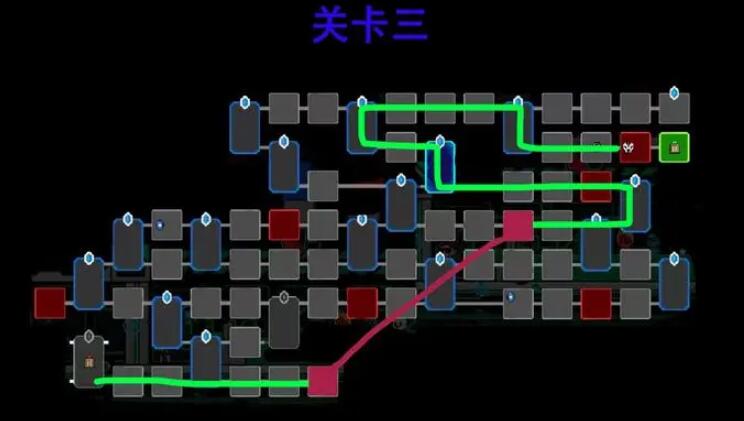 《霓虹深渊：无限》神经矩阵全关卡路线详细介绍