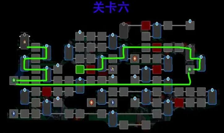 《霓虹深渊：无限》神经矩阵全关卡路线详细介绍